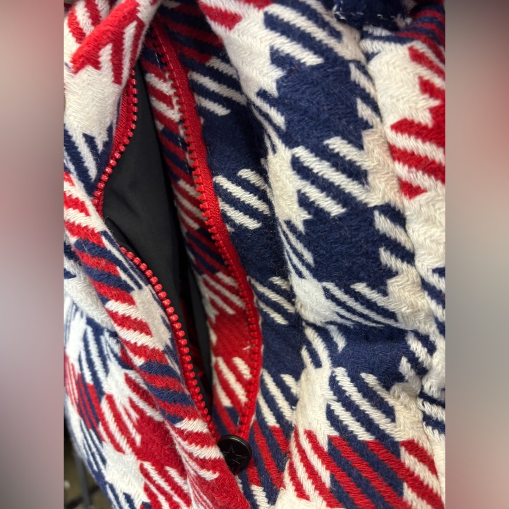 Perfect Moment Performance Ski Gingham Down Puffe… - image 7